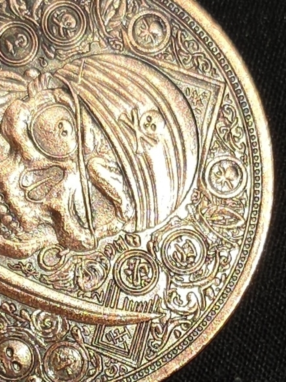 Three Beautiful 1 Oz Copper Rounds